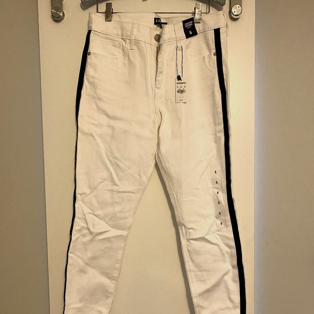 Express White Skinny Jeans - Never Worn